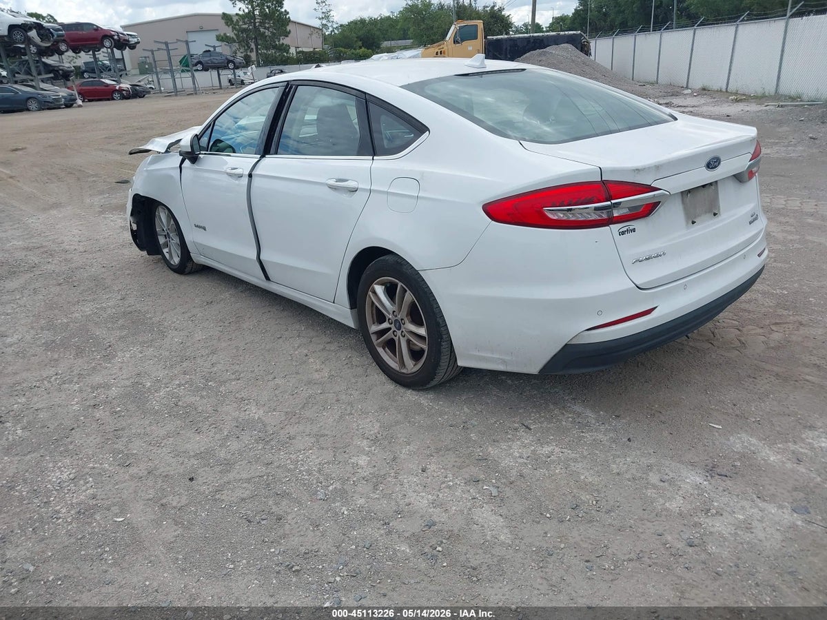 2019 FORD FUSION HYBRID SE — снимка 3