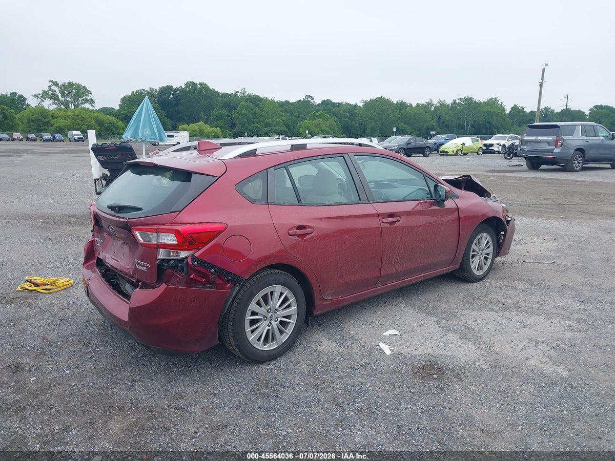 2017 SUBARU IMPREZA 2.0I PREMIUM — снимка 4