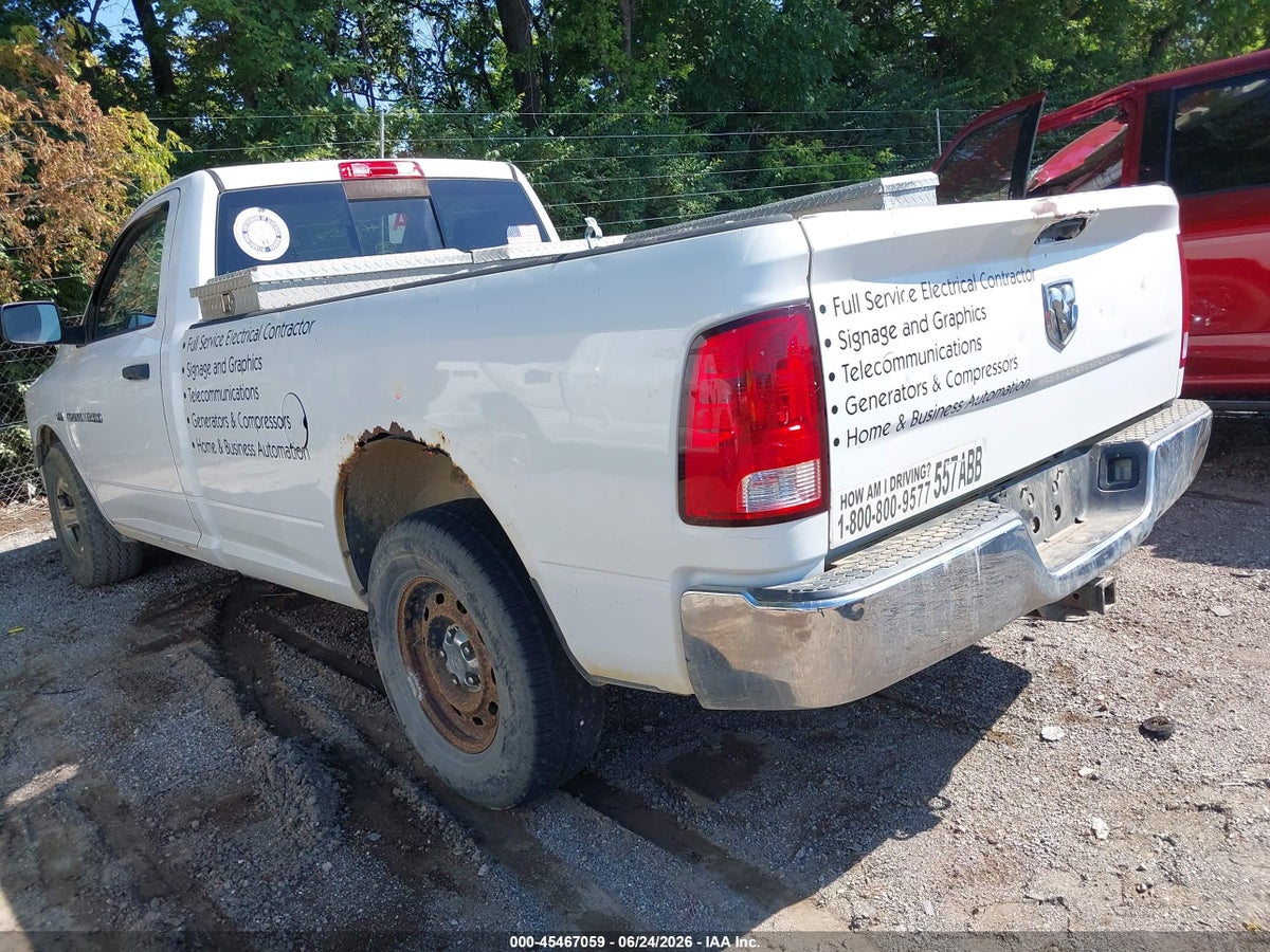 2012 RAM 1500 TRADESMAN — снимка 3