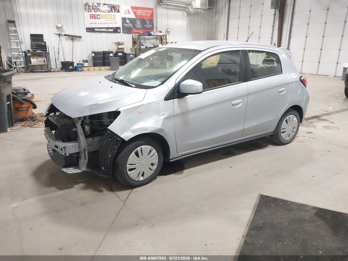 2024 MITSUBISHI MIRAGE ES/LE — снимка 2