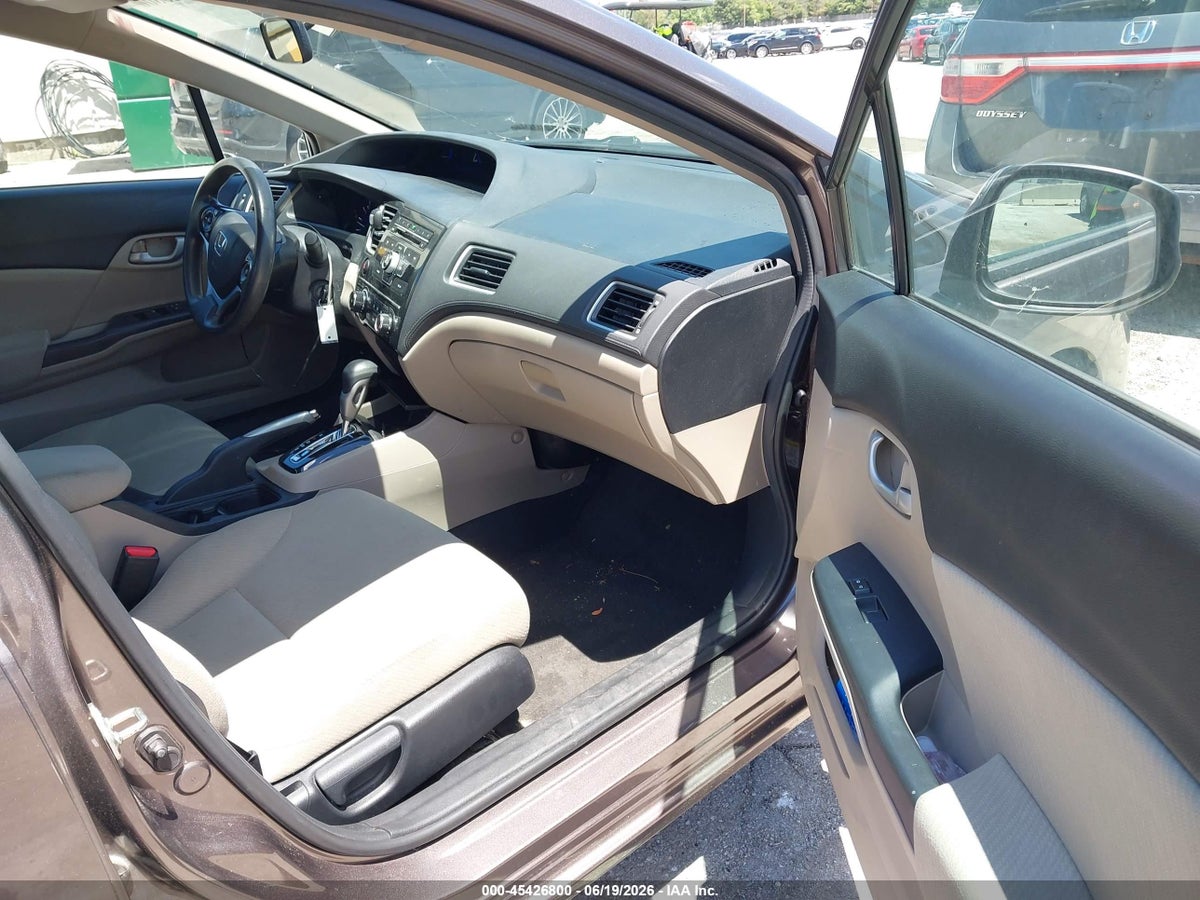 2013 HONDA CIVIC LX — снимка 5