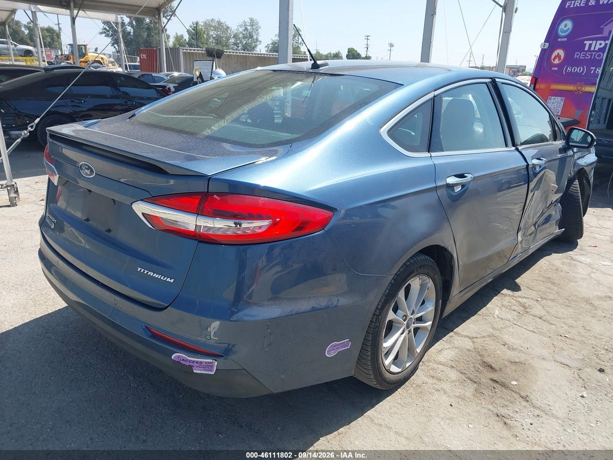 2019 FORD FUSION ENERGI TITANIUM — снимка 4