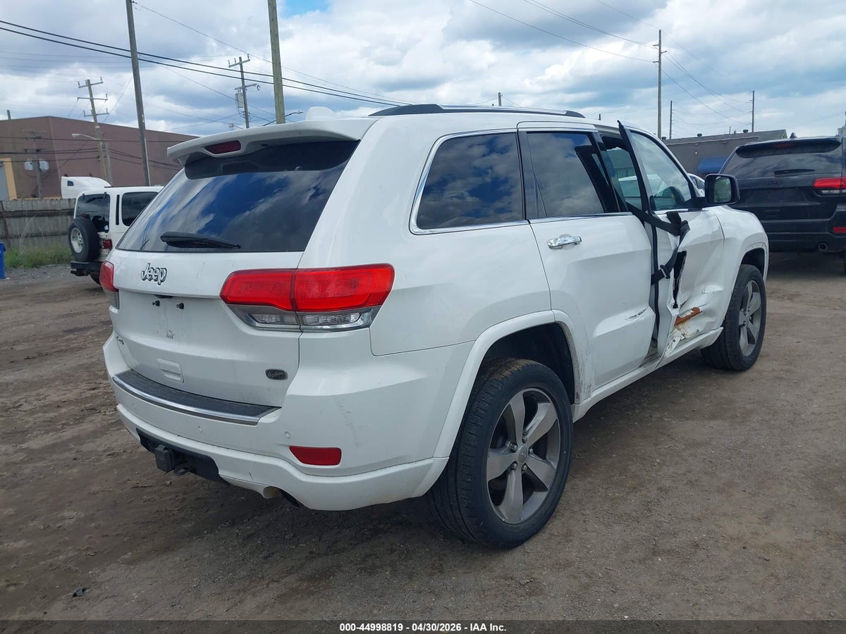 2015 JEEP GRAND CHEROKEE OVERLAND — снимка 4