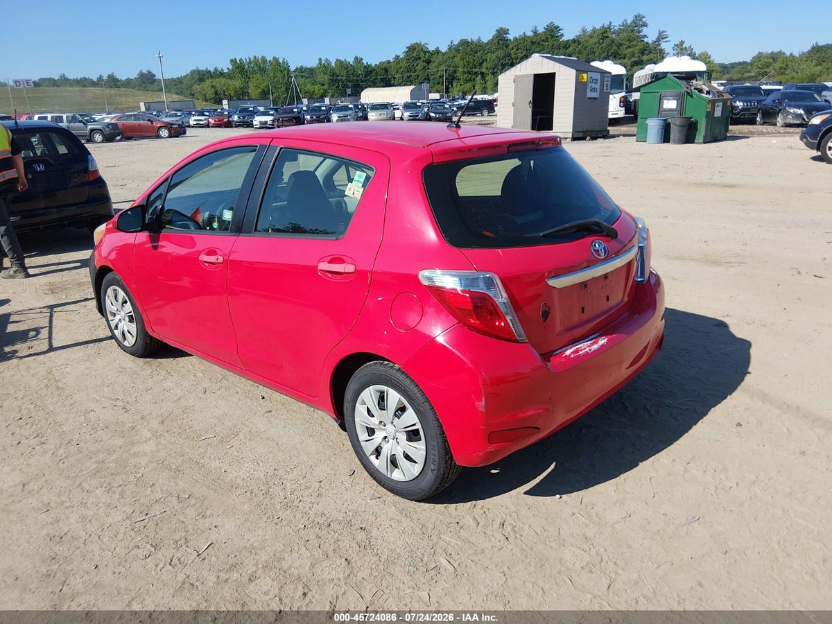 2014 TOYOTA YARIS LE (TMC/CBU PLANT) — снимка 3