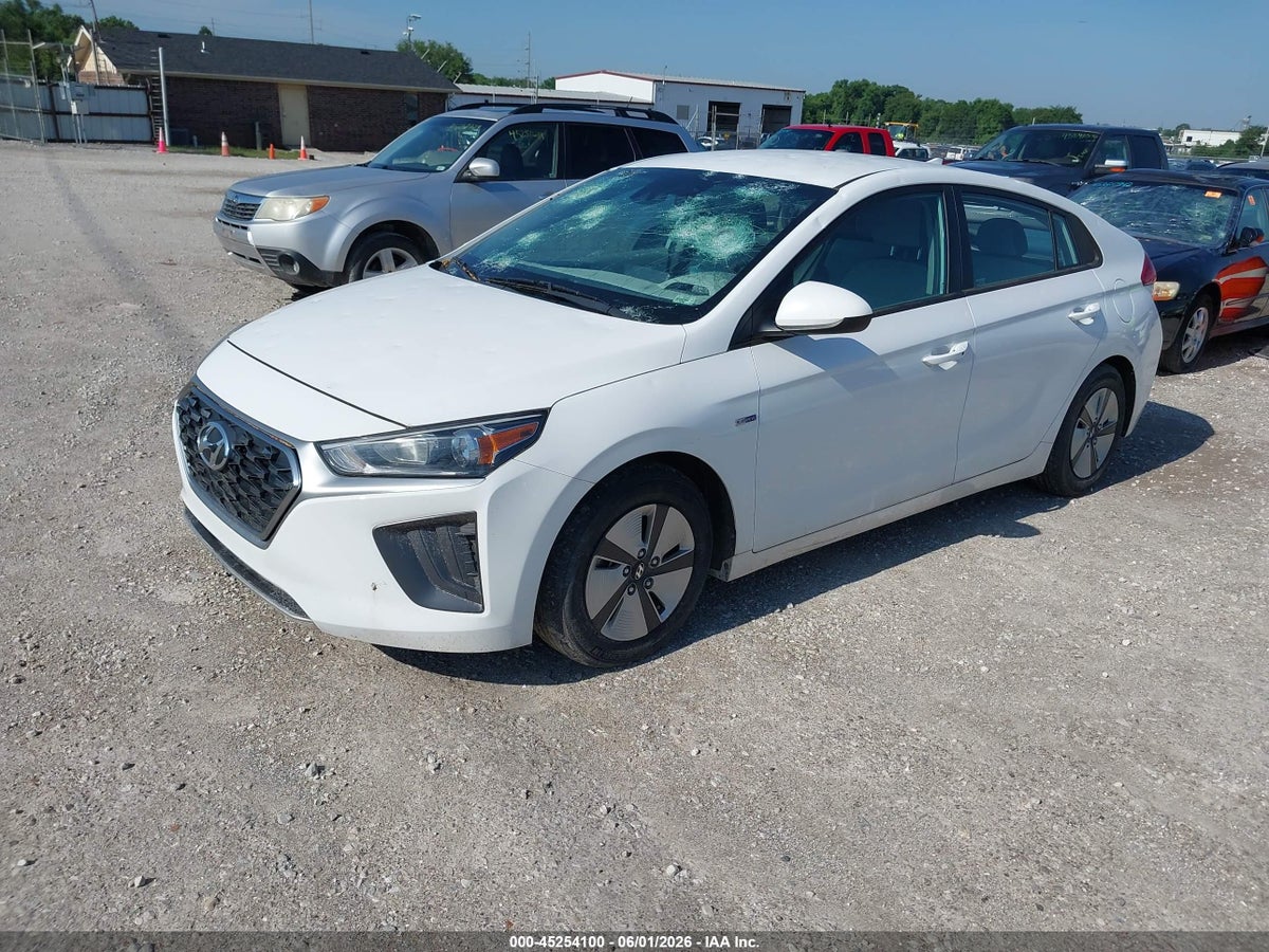 2020 HYUNDAI IONIQ HYBRID BLUE — снимка 2
