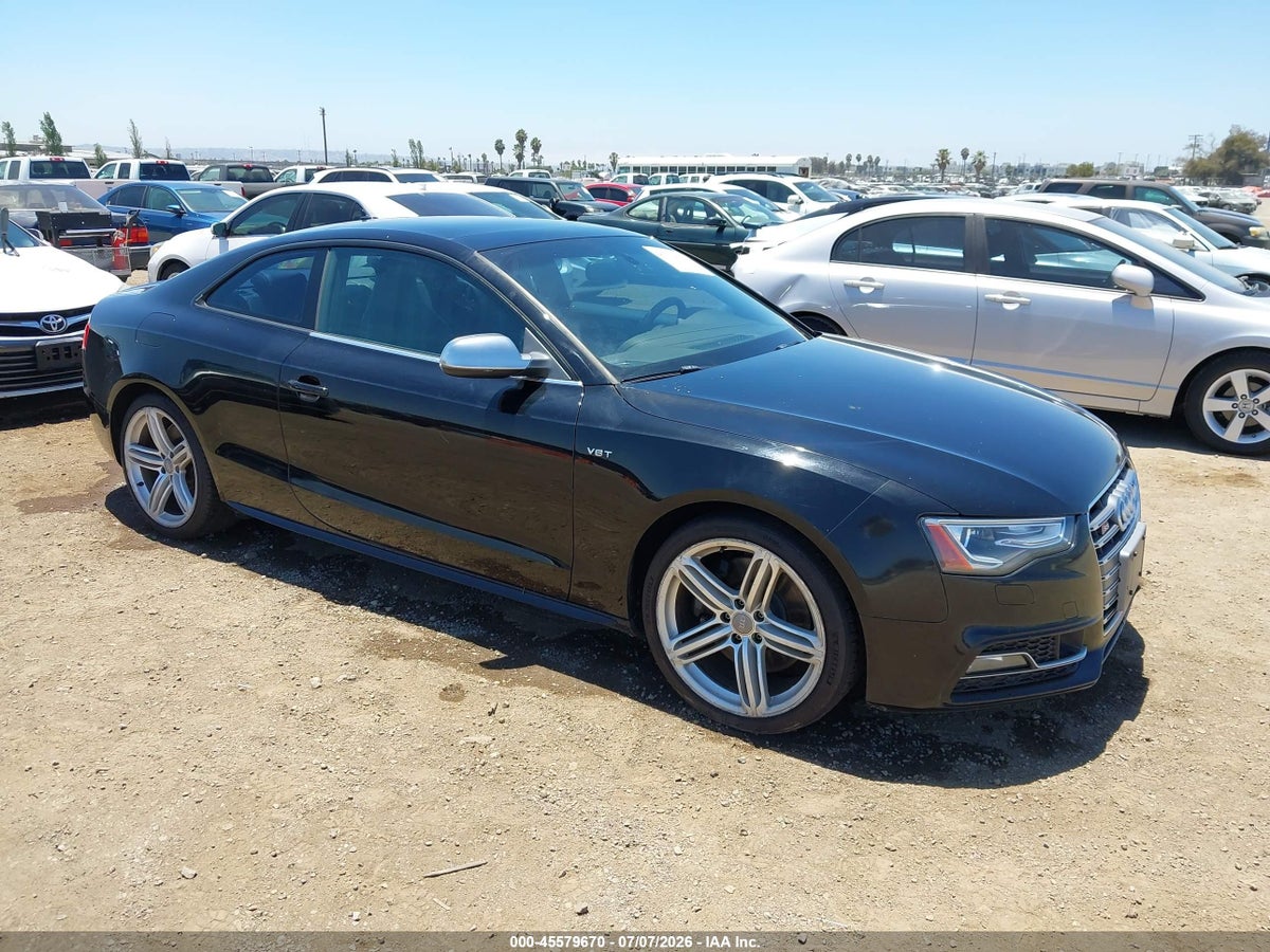 2013 AUDI S5 3.0T PREMIUM PLUS