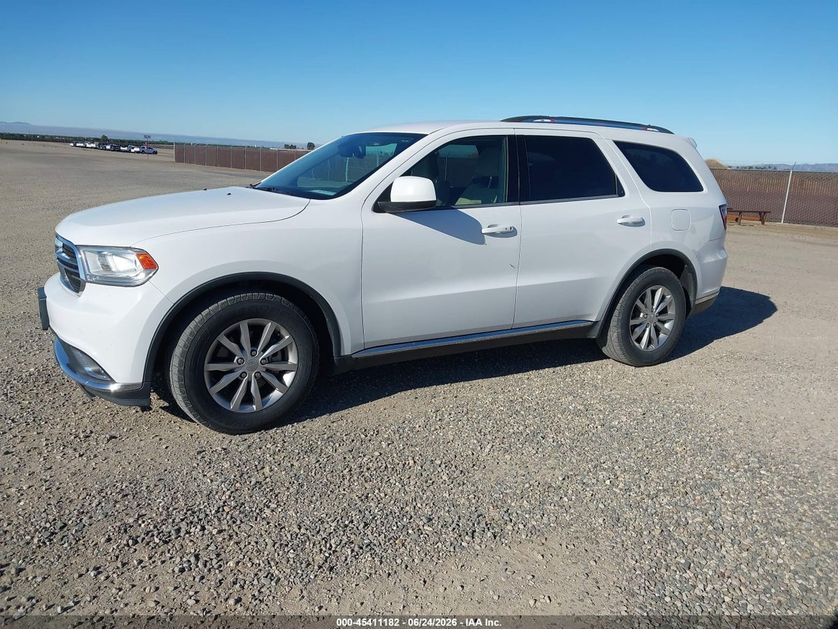 2016 DODGE DURANGO SXT — снимка 2