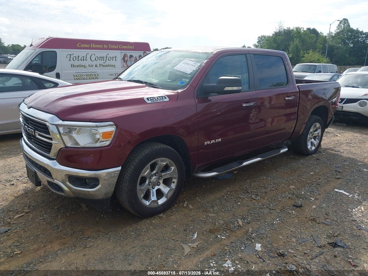 2020 RAM 1500 BIG HORN 4X4 5'7 BOX — снимка 2