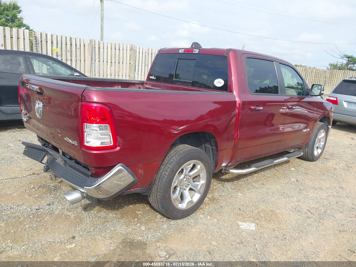 2020 RAM 1500 BIG HORN 4X4 5'7 BOX — снимка 4