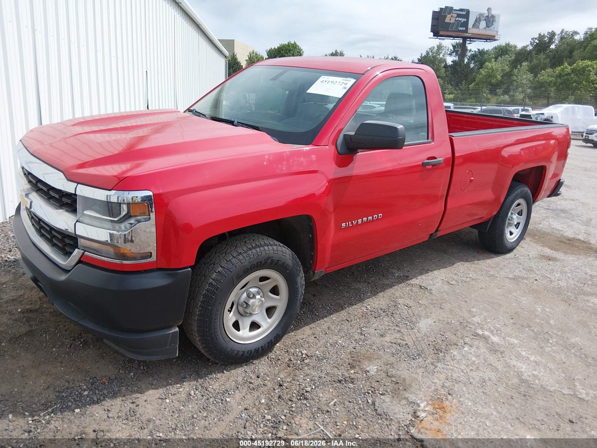2016 CHEVROLET SILVERADO 1500 WT — снимка 2