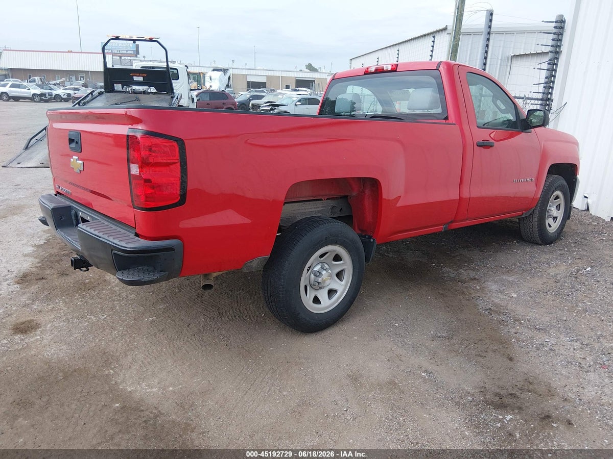 2016 CHEVROLET SILVERADO 1500 WT — снимка 4