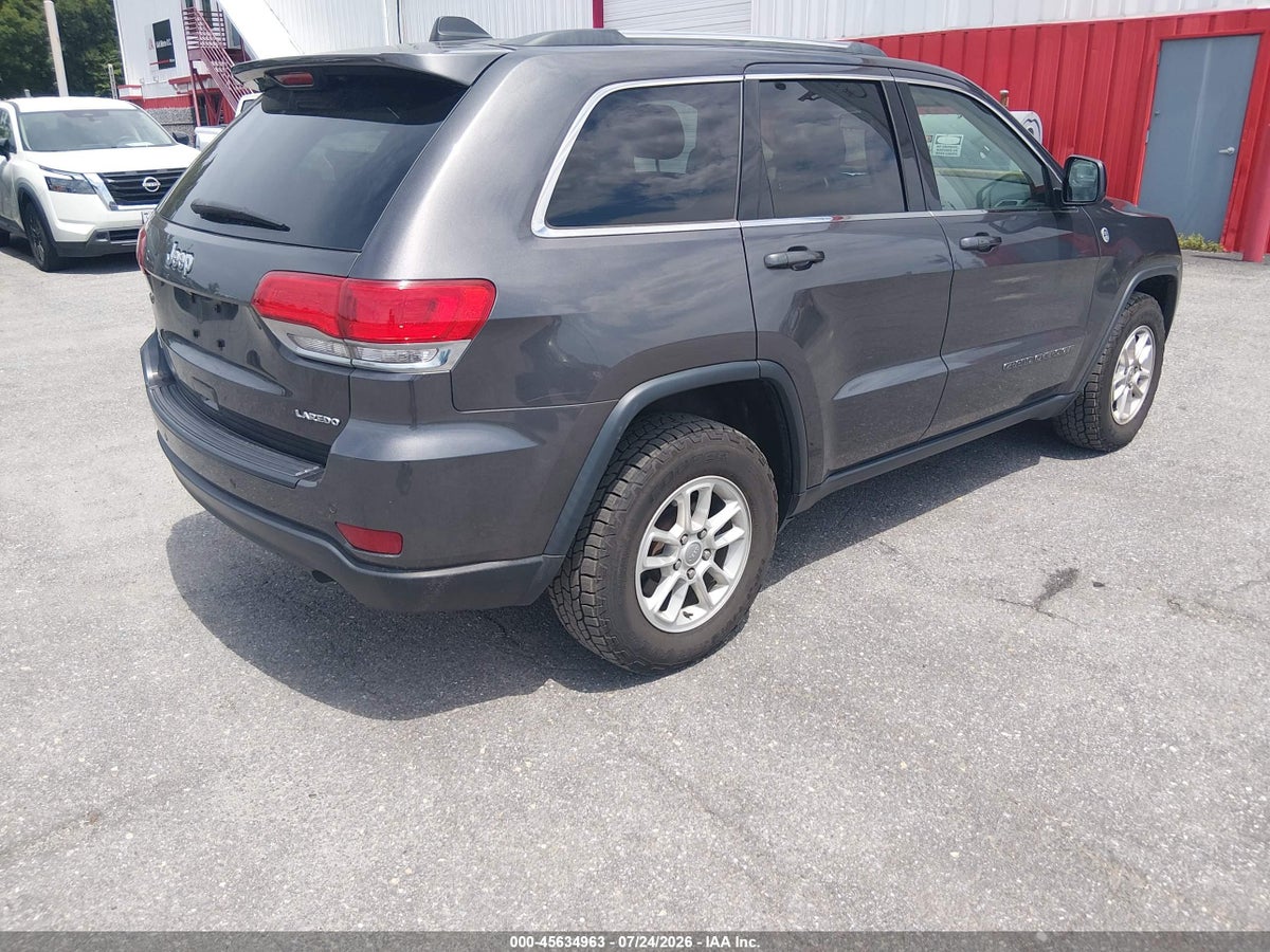 2019 JEEP GRAND CHEROKEE LAREDO E 4X4 — снимка 4