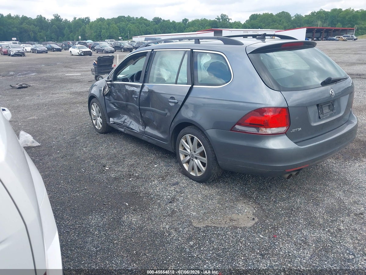 2014 VOLKSWAGEN JETTA SPORTWAGEN 2.0L TDI — снимка 3
