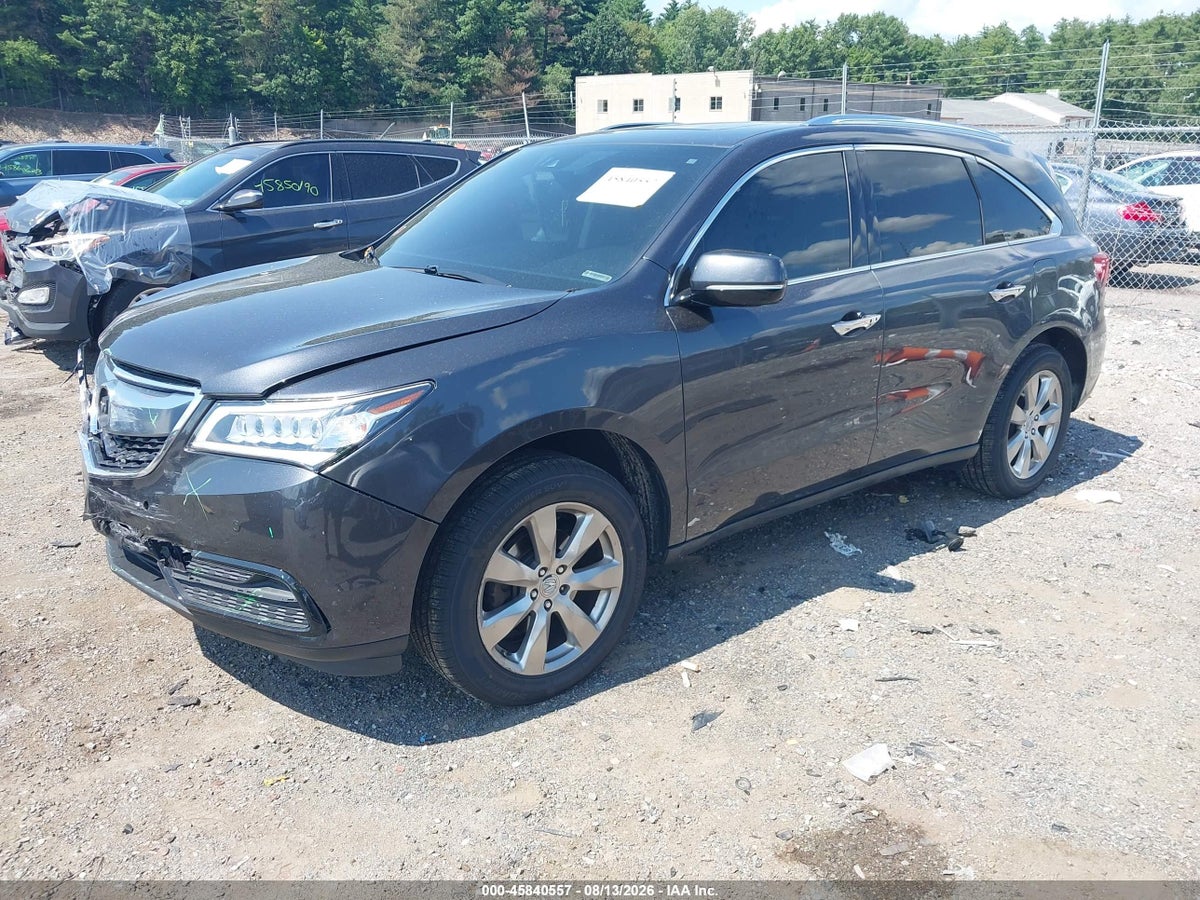 2016 ACURA MDX ADVANCE ENTERTAINMENT PACKAGES/ADVANCE PACKAGE — снимка 2