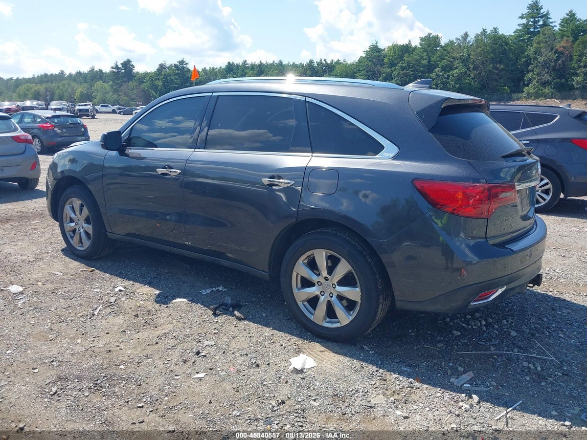 2016 ACURA MDX ADVANCE ENTERTAINMENT PACKAGES/ADVANCE PACKAGE — снимка 3
