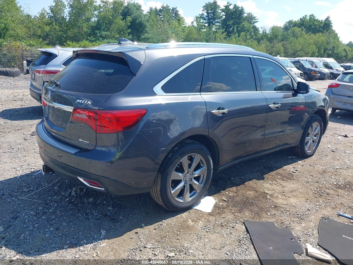 2016 ACURA MDX ADVANCE ENTERTAINMENT PACKAGES/ADVANCE PACKAGE — снимка 4