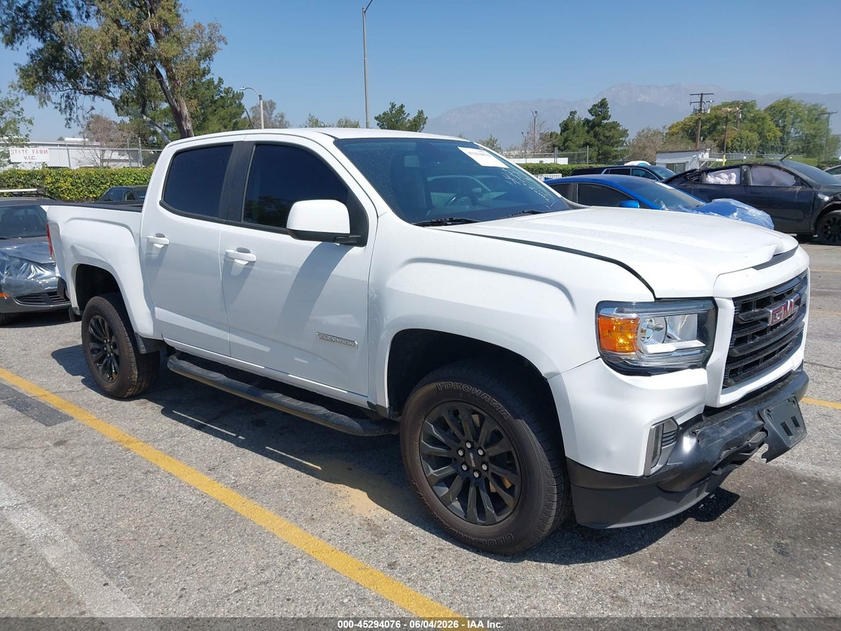 2022 GMC CANYON 2WD SHORT BOX ELEVATION