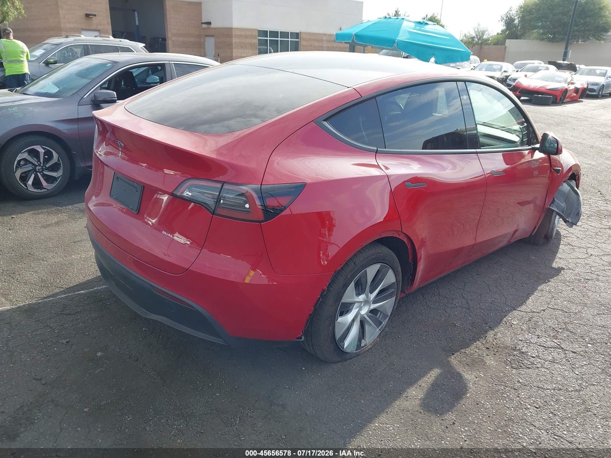 2023 TESLA MODEL Y AWD/LONG RANGE DUAL MOTOR ALL-WHEEL DRIVE — снимка 4