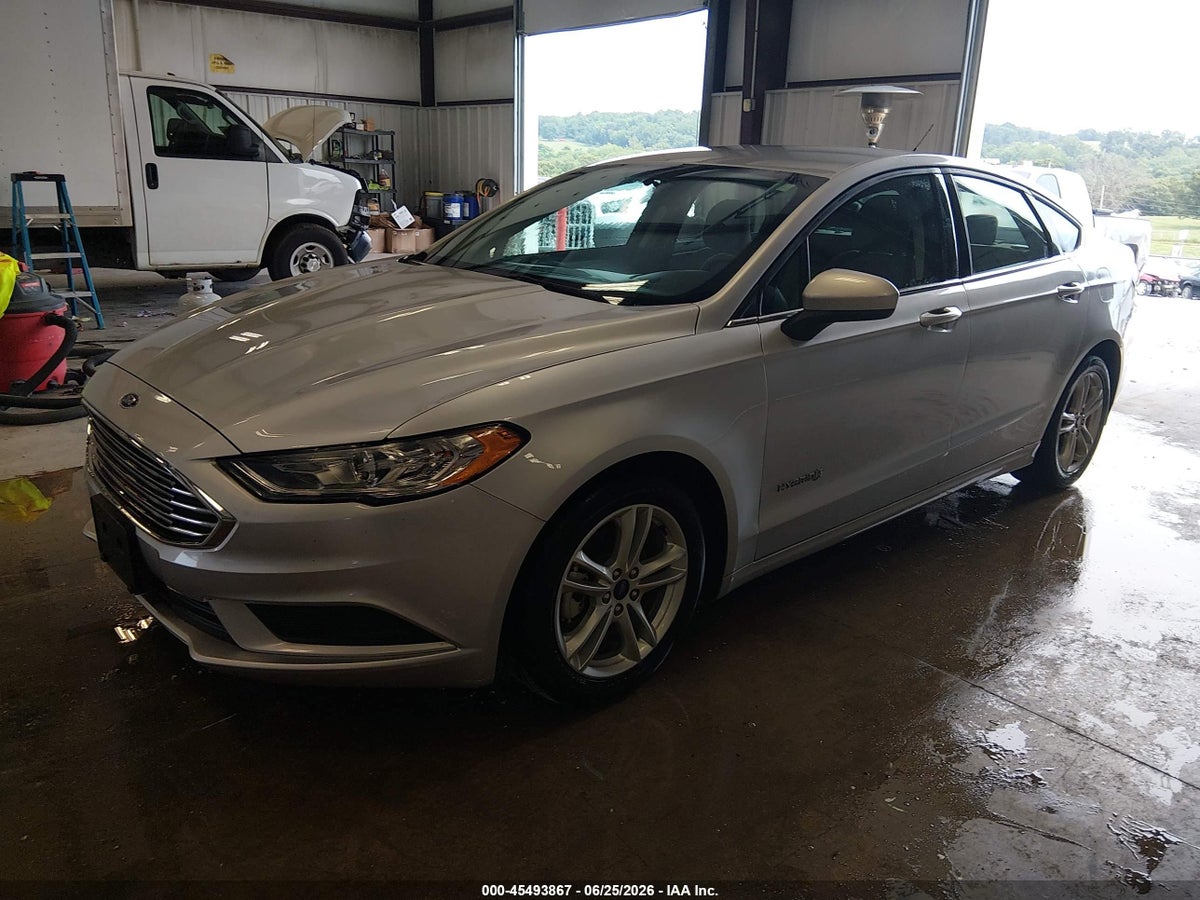 2018 FORD FUSION HYBRID S — снимка 2