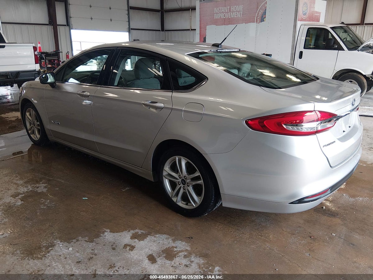 2018 FORD FUSION HYBRID S — снимка 3