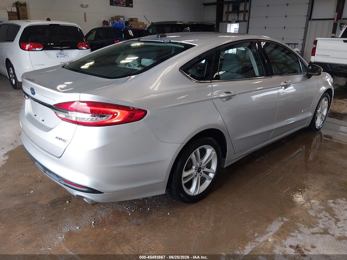 2018 FORD FUSION HYBRID S — снимка 4