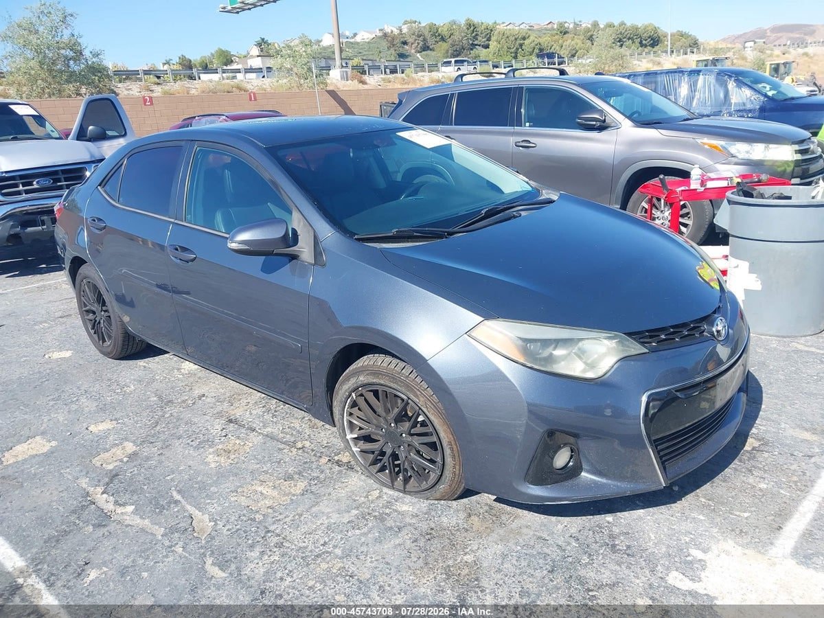 2015 TOYOTA COROLLA S PLUS