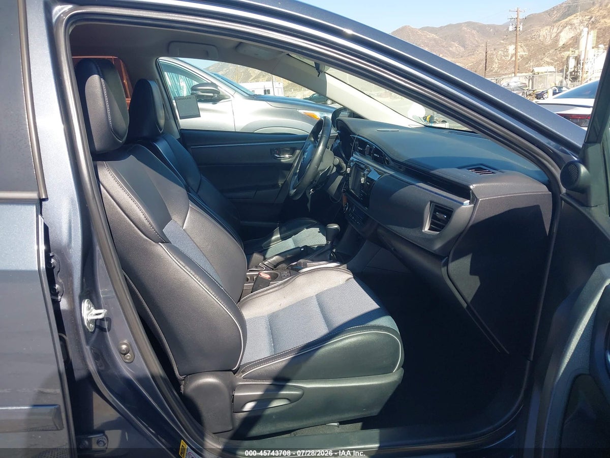 2015 TOYOTA COROLLA S PLUS — снимка 5