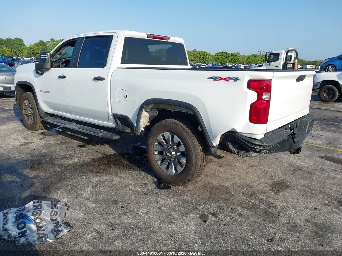 2024 CHEVROLET SILVERADO 2500HD 4WD STANDARD BED CUSTOM — снимка 3