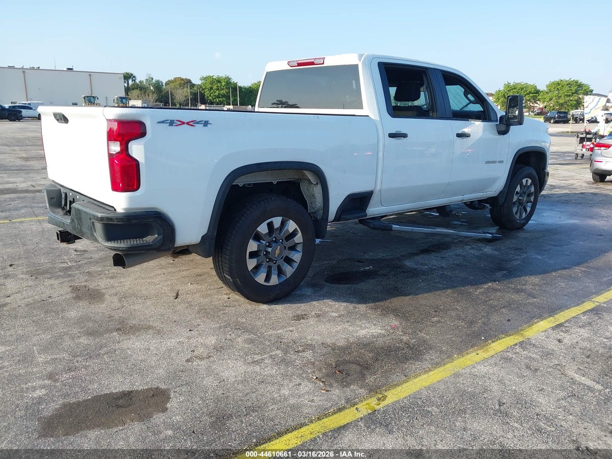2024 CHEVROLET SILVERADO 2500HD 4WD STANDARD BED CUSTOM — снимка 4