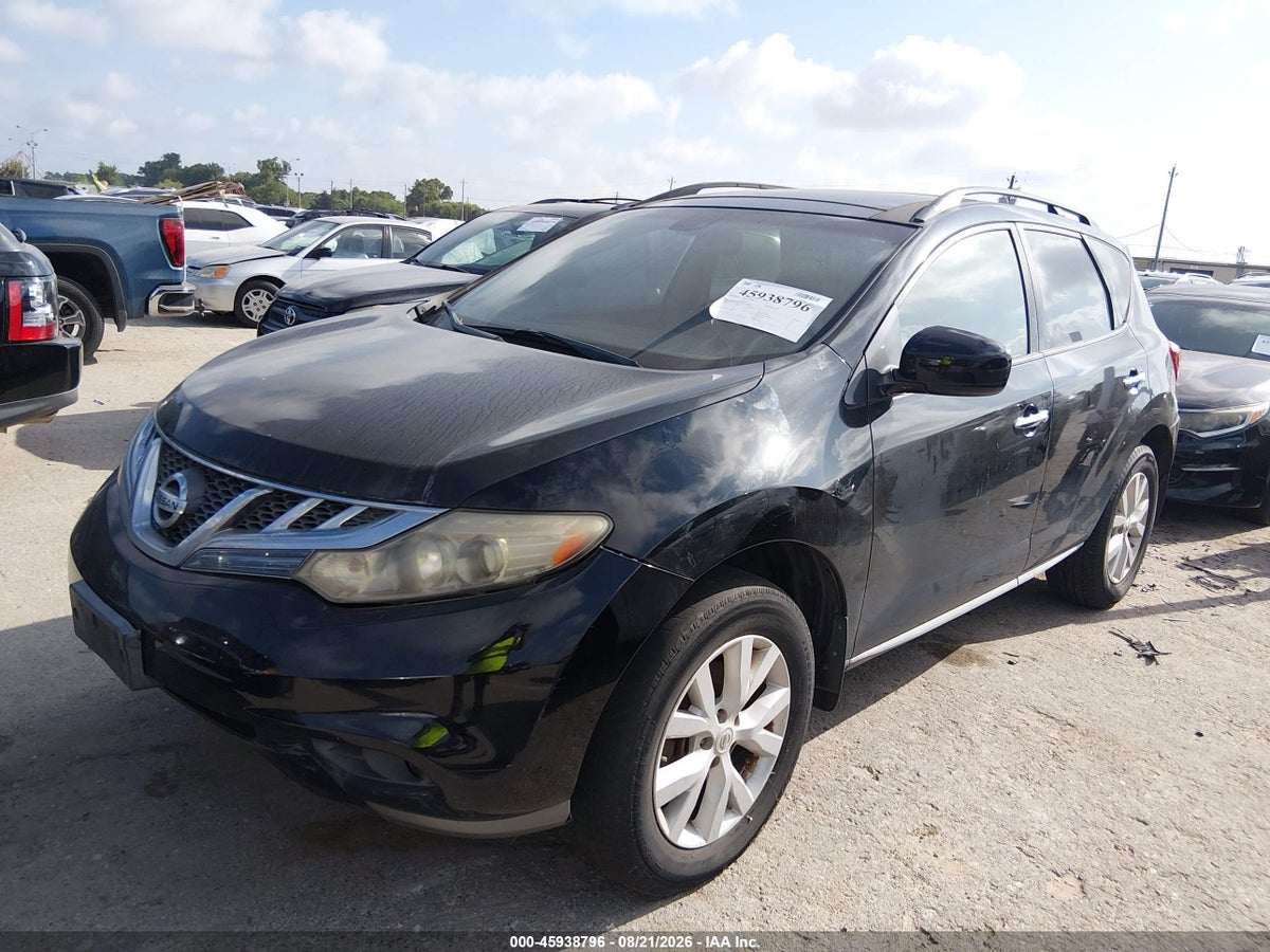 2012 NISSAN MURANO SL — снимка 2