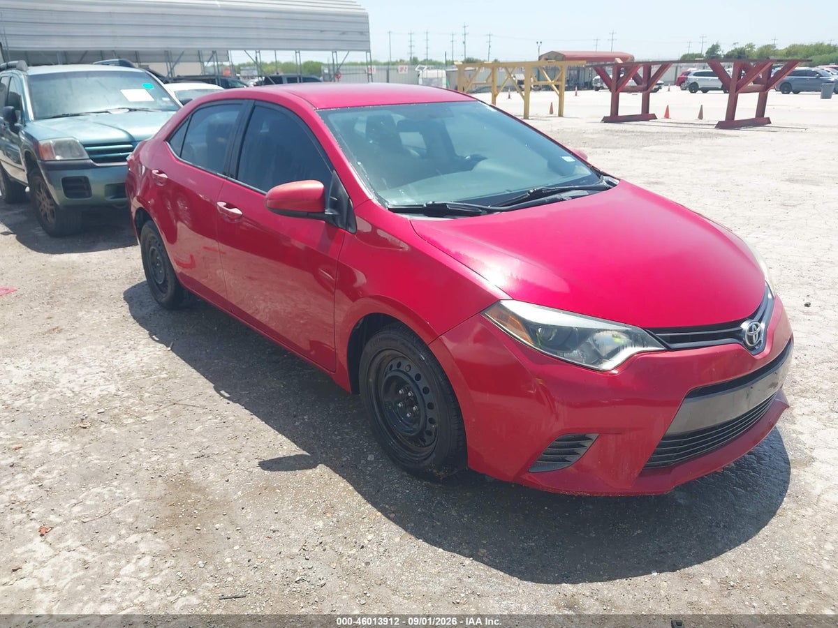 2015 TOYOTA COROLLA LE