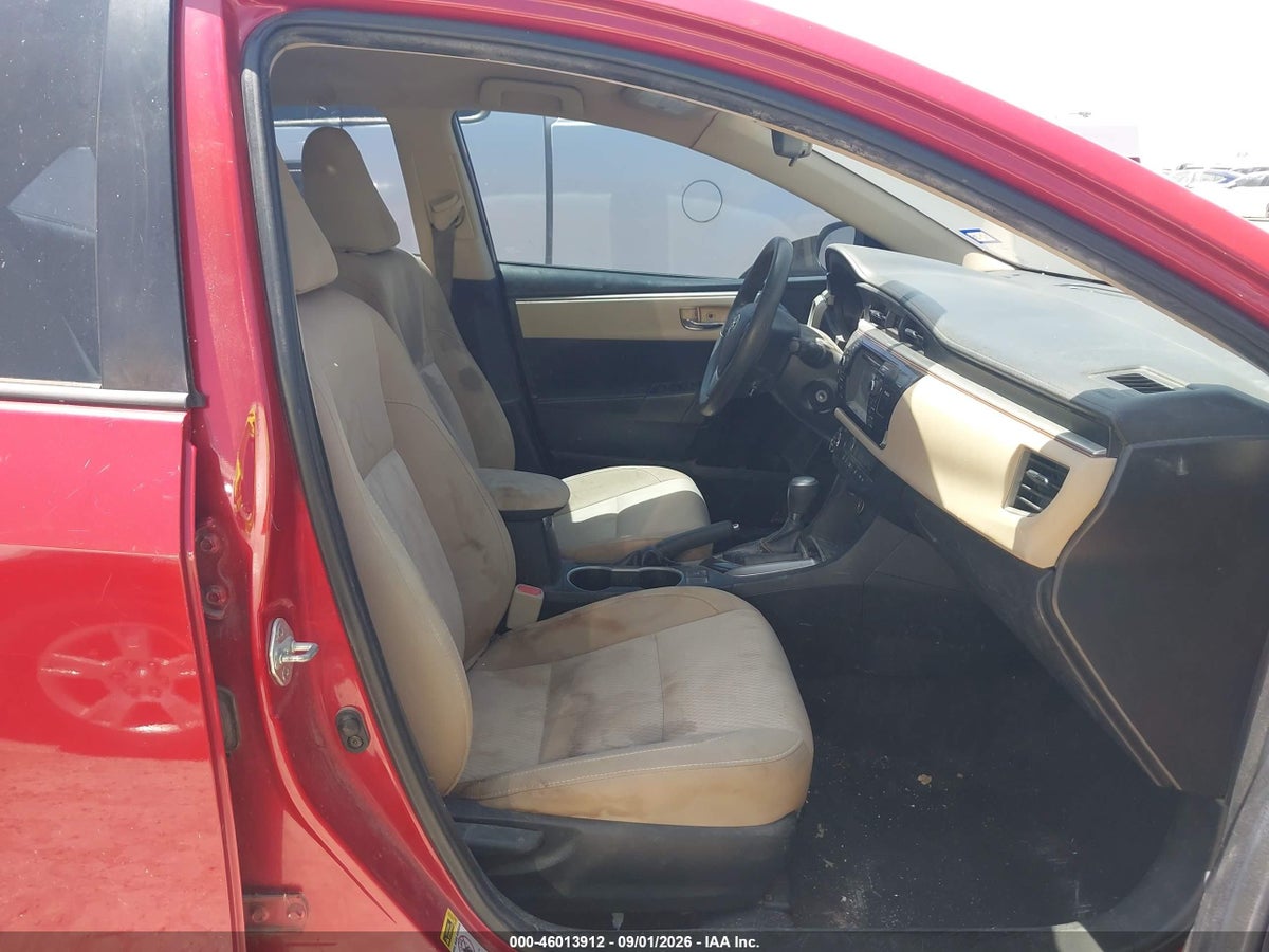 2015 TOYOTA COROLLA LE — снимка 5