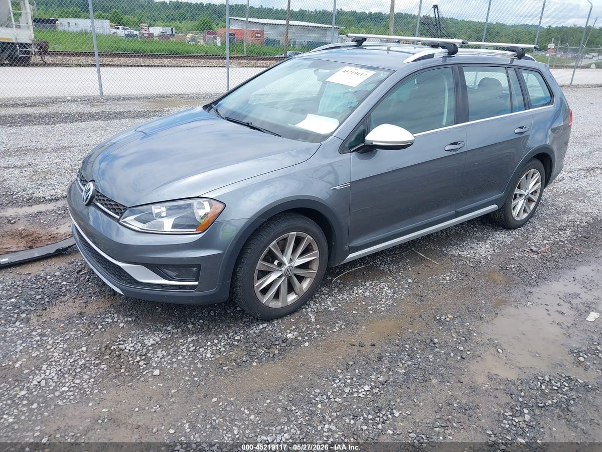 2017 VOLKSWAGEN GOLF ALLTRACK TSI S/TSI SE — снимка 2