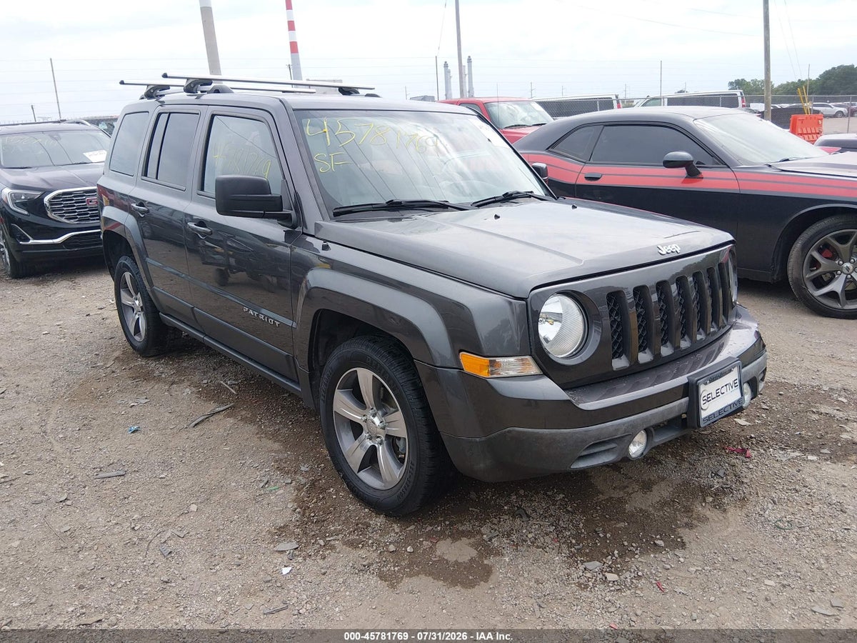 2016 JEEP PATRIOT HIGH ALTITUDE EDITION