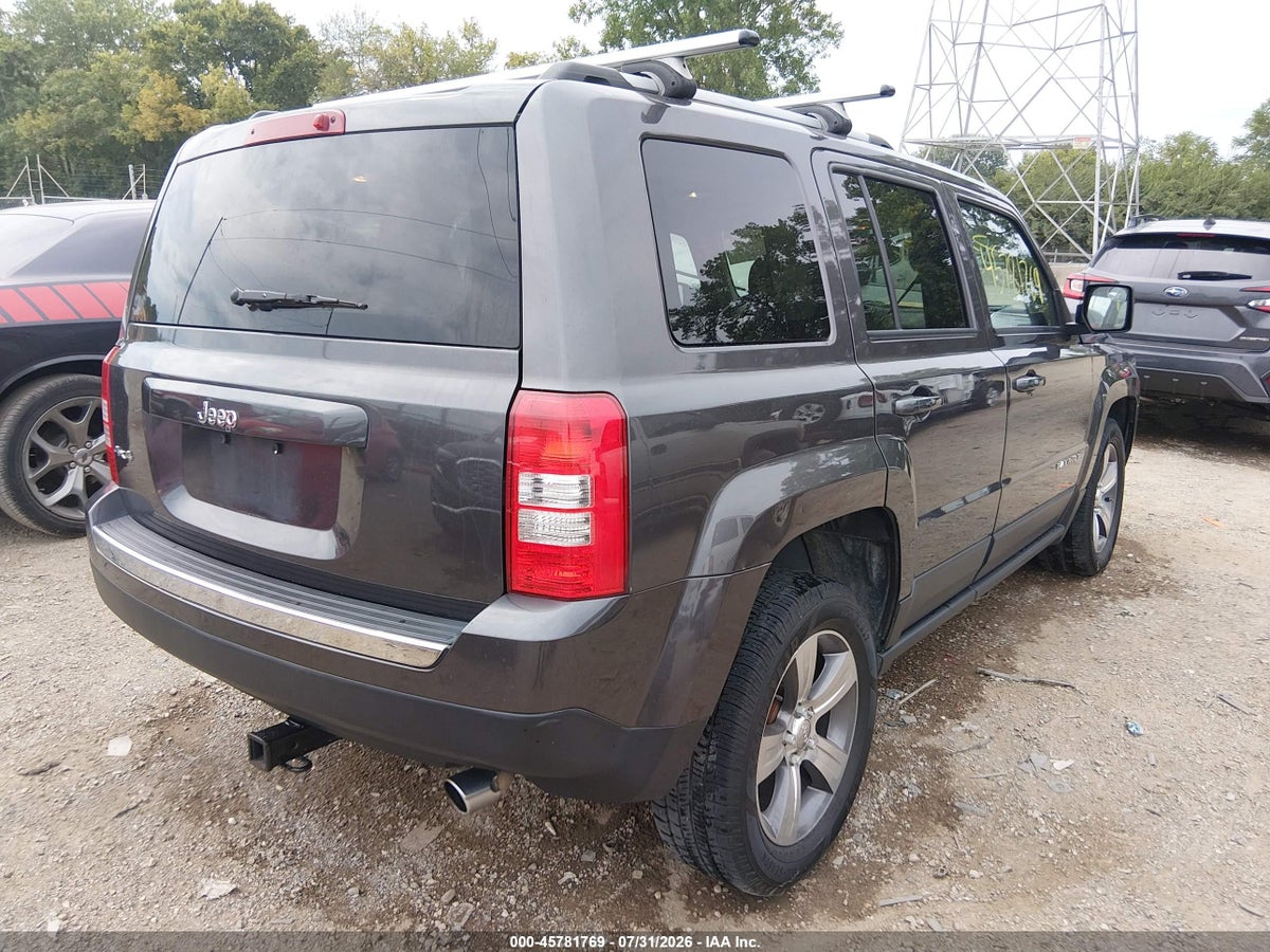 2016 JEEP PATRIOT HIGH ALTITUDE EDITION — снимка 4
