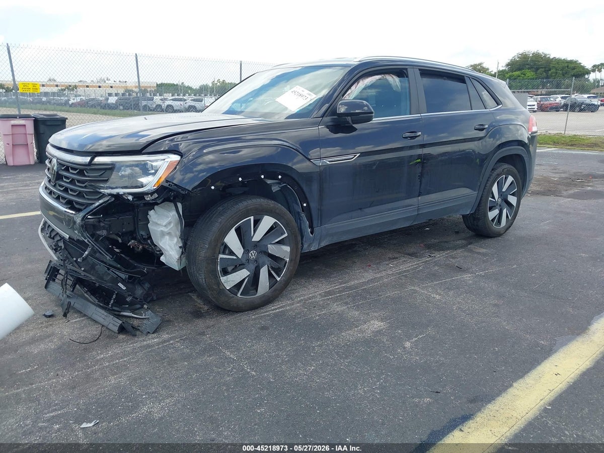 2024 VOLKSWAGEN ATLAS CROSS SPORT 2.0T SE W/TECHNOLOGY — снимка 2