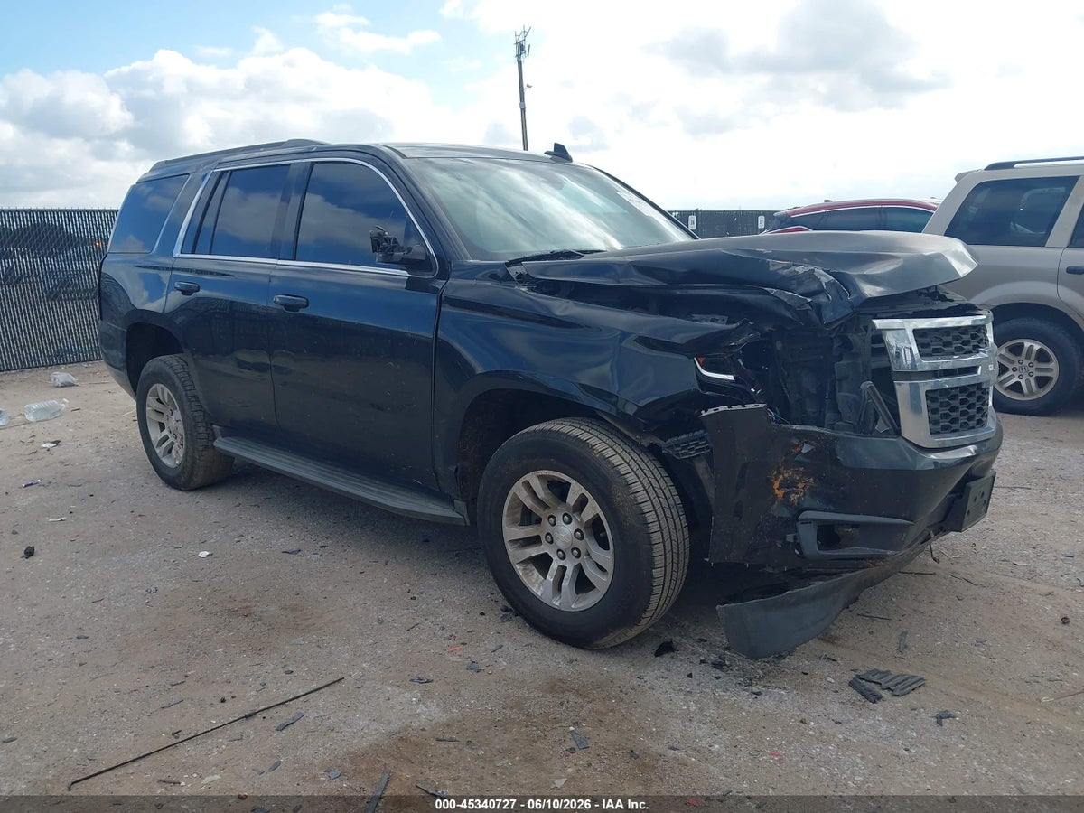 2017 CHEVROLET TAHOE LT