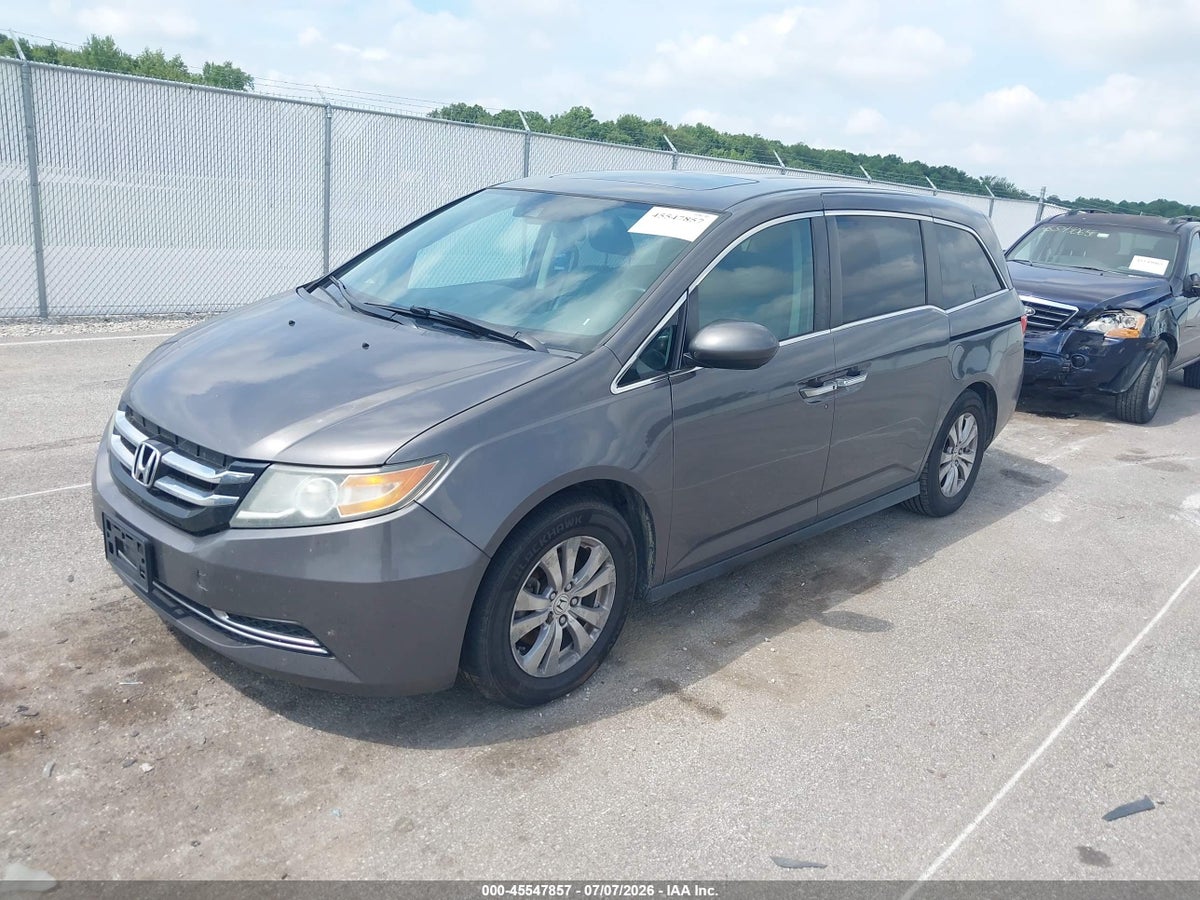 2016 HONDA ODYSSEY EX-L — снимка 2
