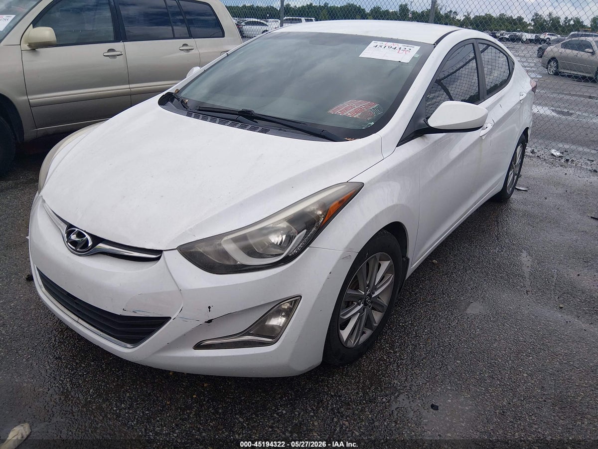 2016 HYUNDAI ELANTRA SE — снимка 2