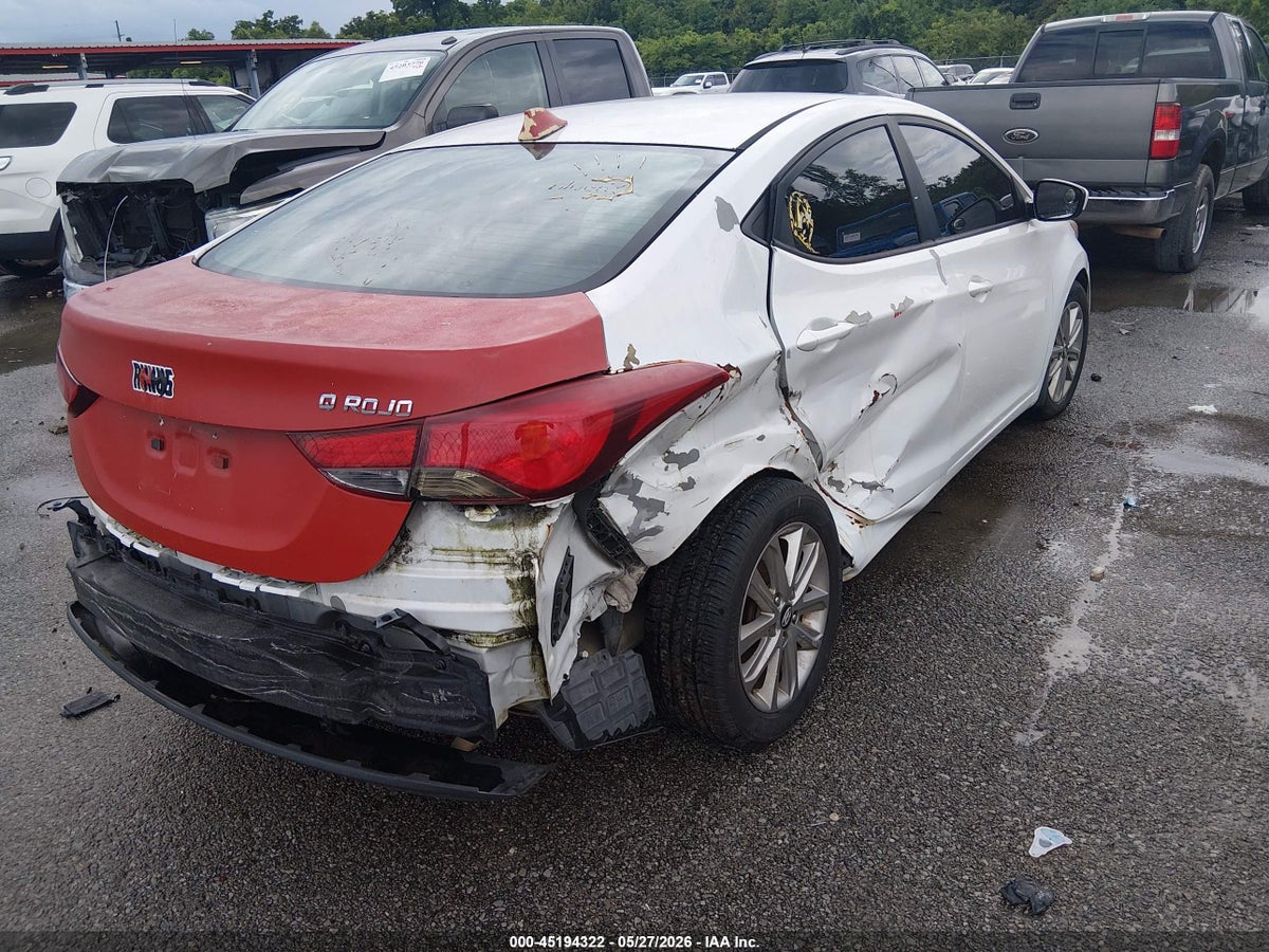 2016 HYUNDAI ELANTRA SE — снимка 4