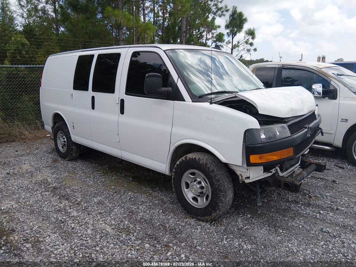 2021 CHEVROLET EXPRESS CARGO RWD 2500 REGULAR WHEELBASE WT