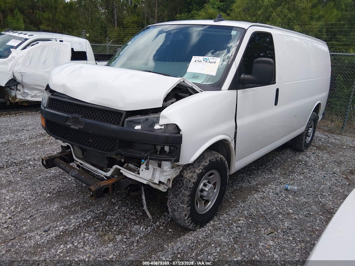 2021 CHEVROLET EXPRESS CARGO RWD 2500 REGULAR WHEELBASE WT — снимка 2
