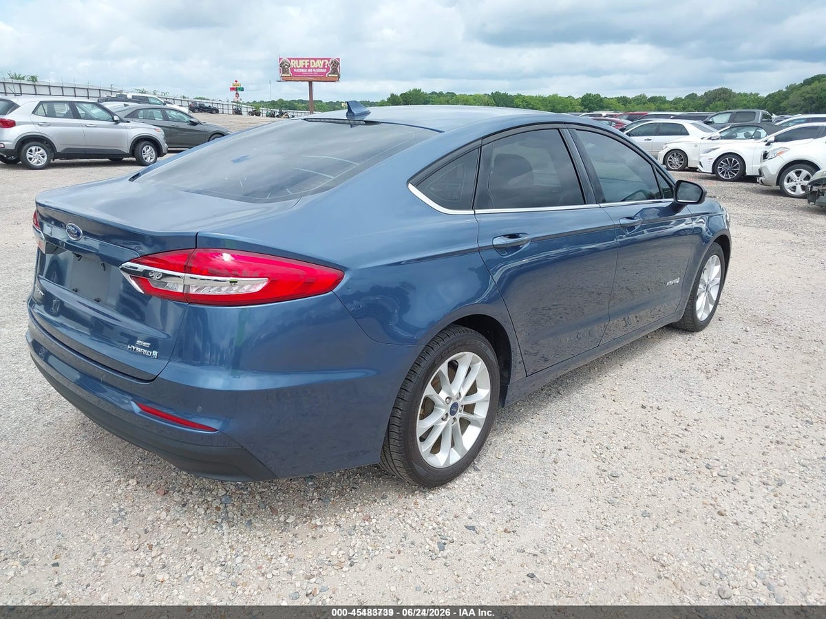 2019 FORD FUSION HYBRID SE — снимка 4