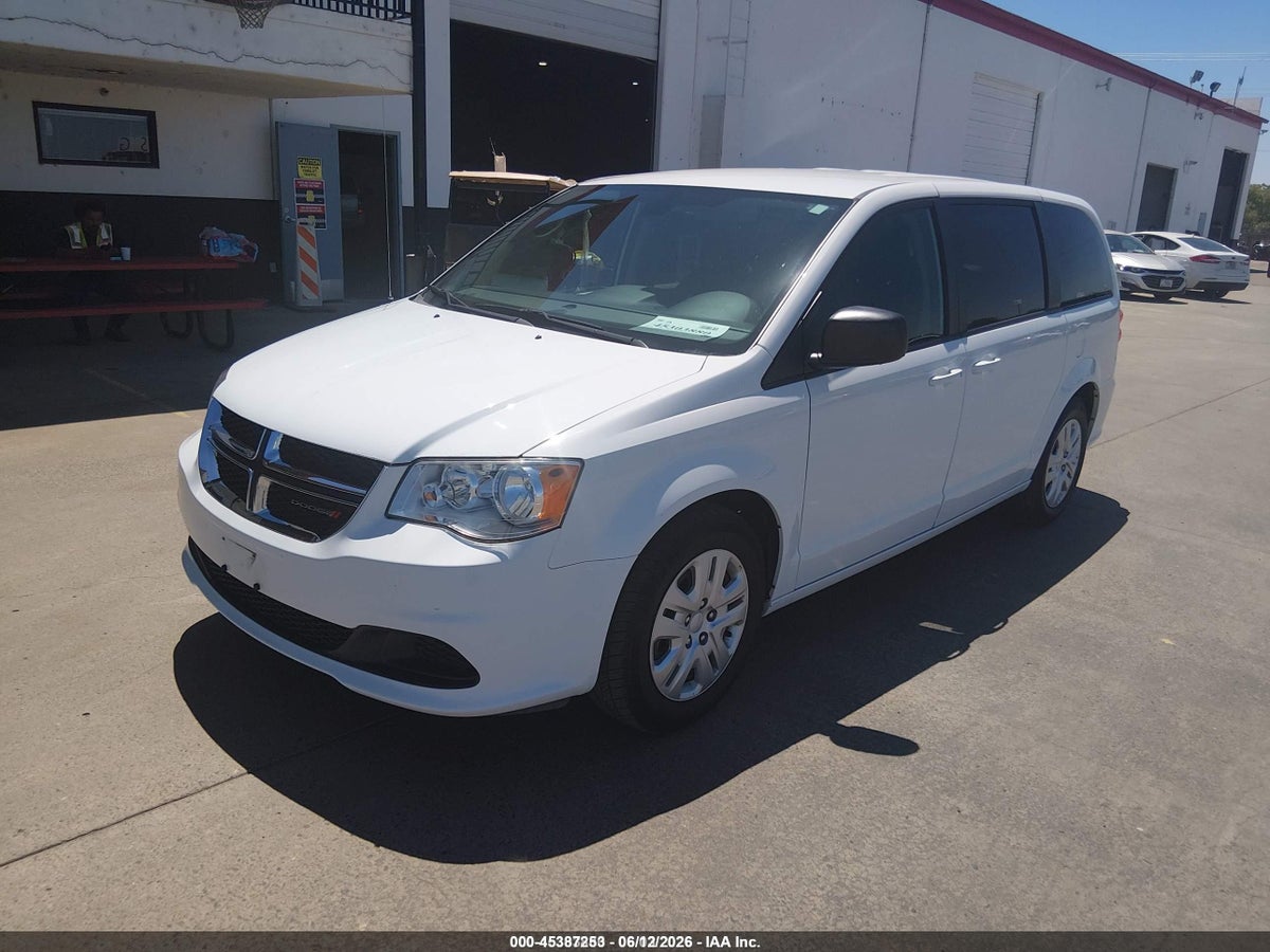 2018 DODGE GRAND CARAVAN SE — снимка 2