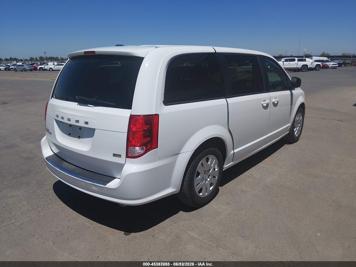 2018 DODGE GRAND CARAVAN SE — снимка 4