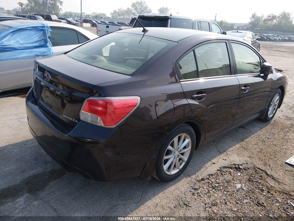 2013 SUBARU IMPREZA 2.0I PREMIUM — снимка 4
