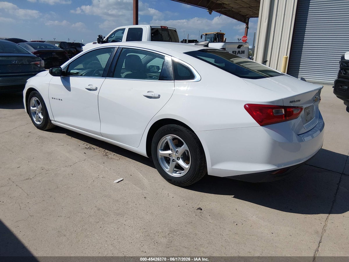 2016 CHEVROLET MALIBU 1FL — снимка 3