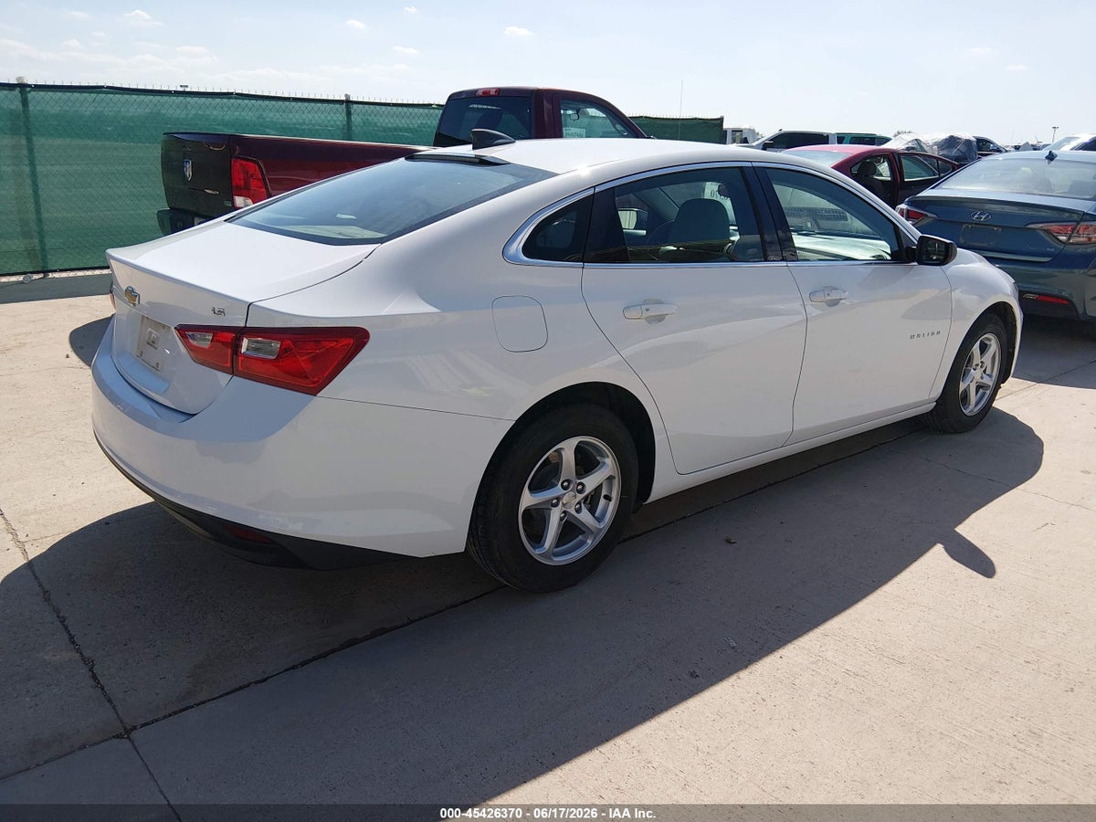2016 CHEVROLET MALIBU 1FL — снимка 4