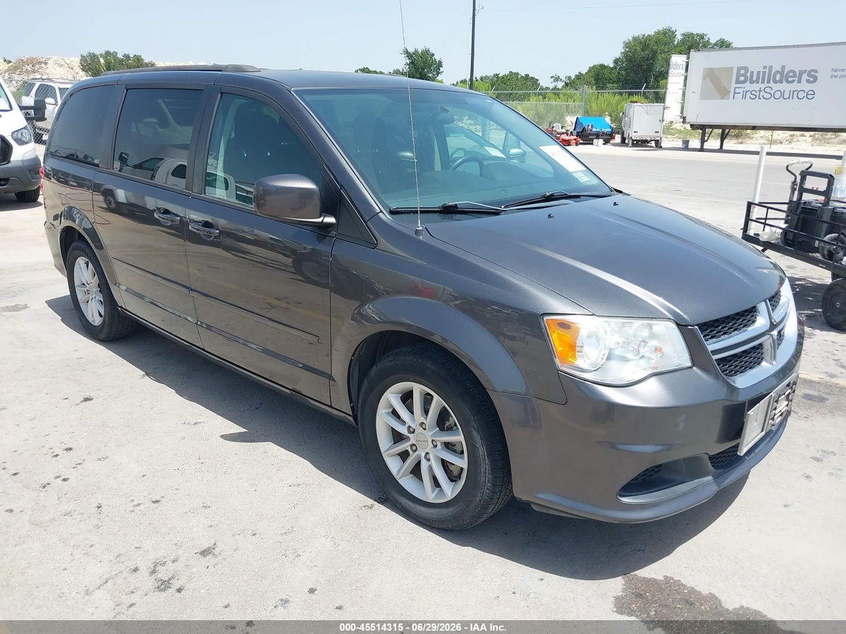 2016 DODGE GRAND CARAVAN SXT