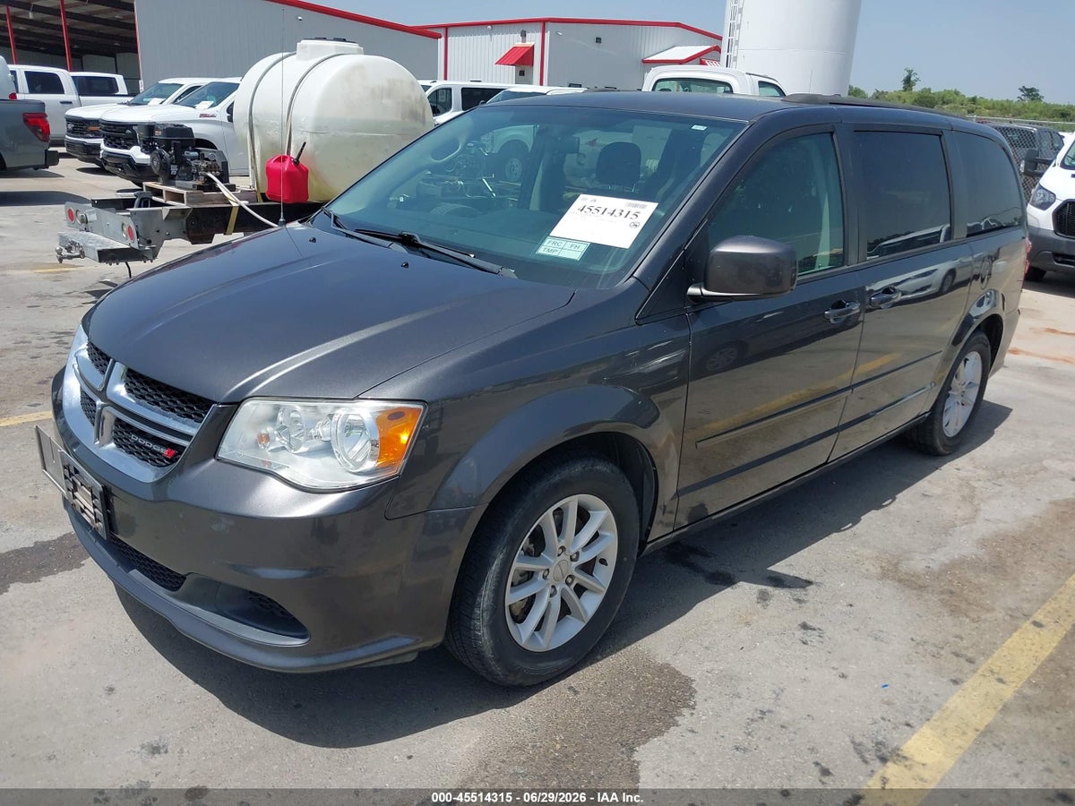 2016 DODGE GRAND CARAVAN SXT — снимка 2